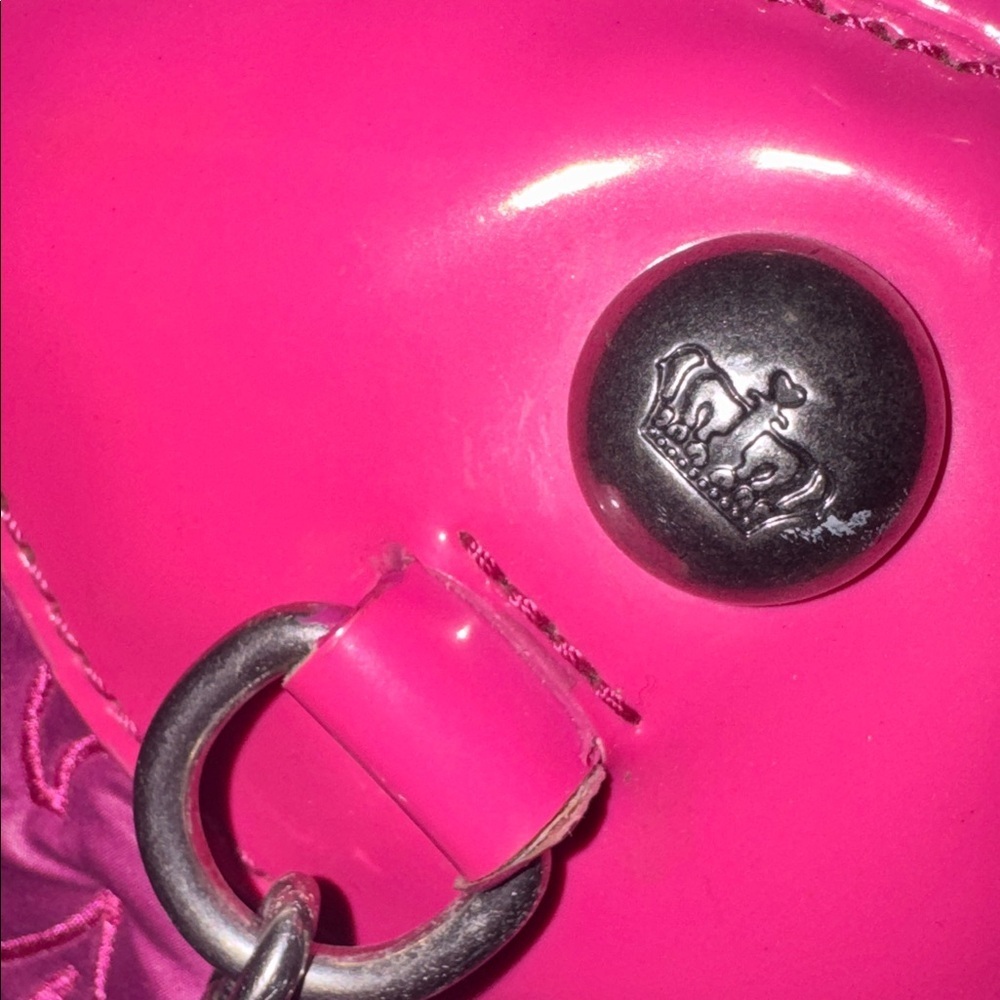 Y2K Rare Juicy Couture Laptop Bag in Pink - Picture 13 of 13